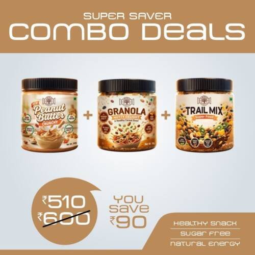 Peanut Butter, Granola & Trail Mix